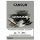 Bloc 30 feuilles Canson® Graduate Mixed Media A3 220g/m², double face gris,image 1