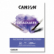 Bloc 20 feuilles Canson® Graduate Mixed Media A4 200g/m², grain léger blanc,image 1