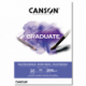 Bloc 20 feuilles Canson® Graduate Mixed Media A3 200g/m², grain léger blanc,image 1