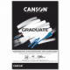 Bloc 20 feuilles Canson® Graduate Papier dessin noir A3 120g/m², lisse noir,image 1