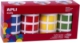 Pack de 4 x 1770 gommettes carrées, 20x20 mm, en rouleau, coloris assortis,image 1