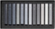 Grey Tones set : assortiment de 12 pastels carrés dans les tons de gris,image 2