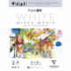 Bloc encollé de 20 feuilles de papier Paint ON White, 250 g/m², 6x8/15,2x20,3,image 1
