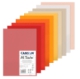 Pochette 10 feuilles Mi-teintes® A4 160g/m², coloris assortis tons chauds (10),image 1