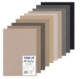 Pochette 10 feuilles Mi-teintes® A3 160g/m², coloris assortis nuances de gris (10),image 1