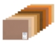 Pochette 10 feuilles Mi-teintes® 50x65 160g/m², coloris assortis nuances de brun (10),image 1