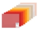 Pochette 10 feuilles Mi-teintes® 50x65 160g/m², coloris assortis tons chauds (10),image 1