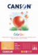 Bloc 25 feuilles Colorline® A4 150g/m² coloris assortis Feu (5),image 1