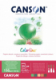 Bloc 25 feuilles Colorline® A4 150g/m² coloris assortis Terre (5),image 1