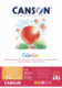 Bloc 25 feuilles Colorline® A3 150g/m² coloris assortis Feu (5),image 1
