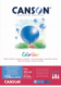 Bloc 25 feuilles Colorline® A3 150g/m² coloris assortis Eau (5),image 1