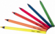 Etui de 6 crayons de couleur Jumbo, coloris fluos assortis,image 2