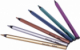 Etui de 6 crayons de couleur Jumbo, coloris métallisés assortis,image 2
