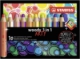 Boîte de 10 crayons de couleur aquarellables Woody 3 in 1 ARTY, rond, couleurs assorties,image 1