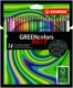 Etui carton de 24 crayons de couleur GREENcolors ARTY, couleurs assorties (24),image 1