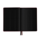 Goalbook Creation A5, 160p./80 feuilles papier Maya noir 120 g/m² uni, coloris bois de rose,image 2