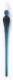 Plume de verre ronde simple grand modèle, coloris émeraude,image 1