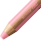 Crayon de couleur aquarellable Woody 3 in 1, rond, couleur rose pastel,image 1