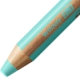 Crayon de couleur aquarellable Woody 3 in 1, rond, couleur bleu pastel,image 1