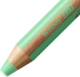 Crayon de couleur aquarellable Woody 3 in 1, rond, couleur vert pastel,image 1
