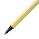 Feutre Pen 68, pointe M, couleur jaune moutarde,image 3