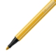 Feutre Pen 68, pointe M, couleur jaune curry,image 3