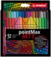 Etui de 32 feutres pointMax ARTY, pointe M, couleurs assorties (32),image 1