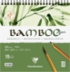 Bloc spiralé de 15 feuilles de papier aquarelle Bamboo, 250 g/m², 29,7x29,7,image 1