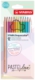Etui carton de 12 crayons de couleur aquarellables Aquacolor Pastellove, couleurs assorties (12),image 1