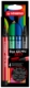 Etui carton de 4 feutres Pen 68 MAX ARTY, pointe biseau 1-5 mm, couleurs assorties (4),image 1