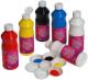 Set de 6 flacons de peinture acrylique brillante Glossy, 500 ml, coloris assortis,image 2